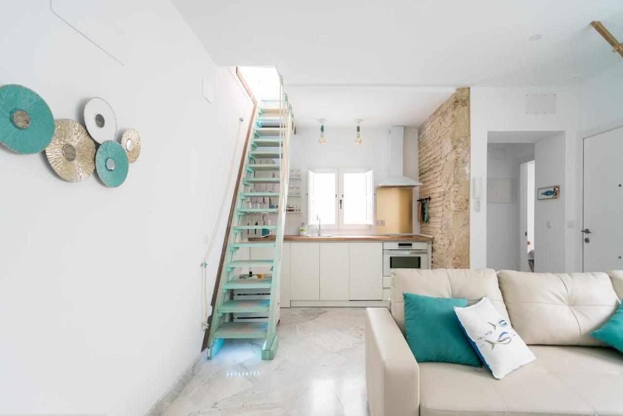 Fantastico Atico En El Casco Antiguo En A La Pla Apartment กาดิซ ภายนอก รูปภาพ